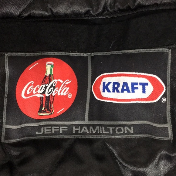 Jeff Hamilton SuperBowl XXXV Suede bomber jacket - Picture 9 of 10